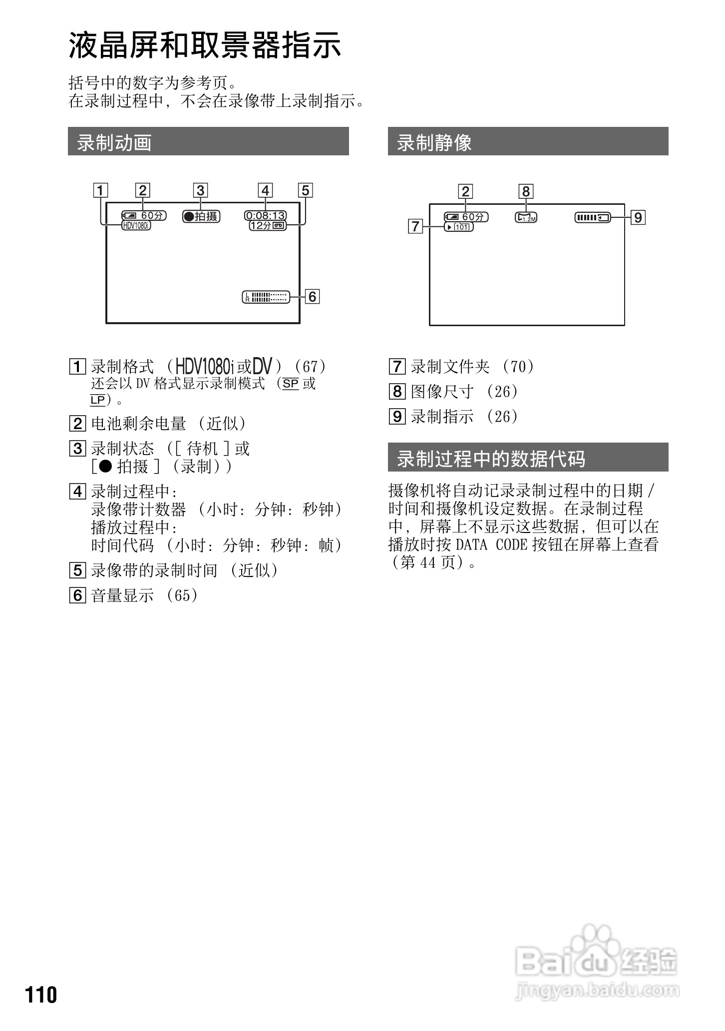 SONY HDR-FXX1000E摄像机说明书:[11]