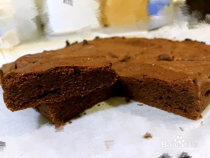 巧克力布朗尼的做法