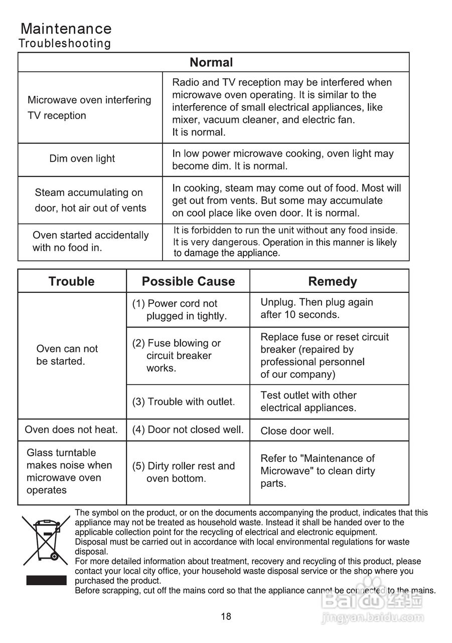 惠而浦MWL1093微波炉用户手册:[1]