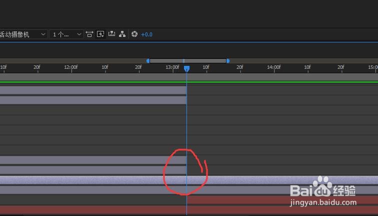 ae如何裁剪图层中的图片或视频长度