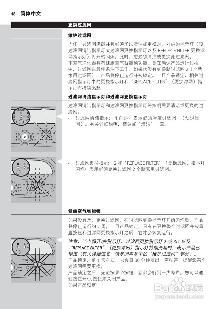 PHILIPS AC4006空气清新机使用说明书:[2]