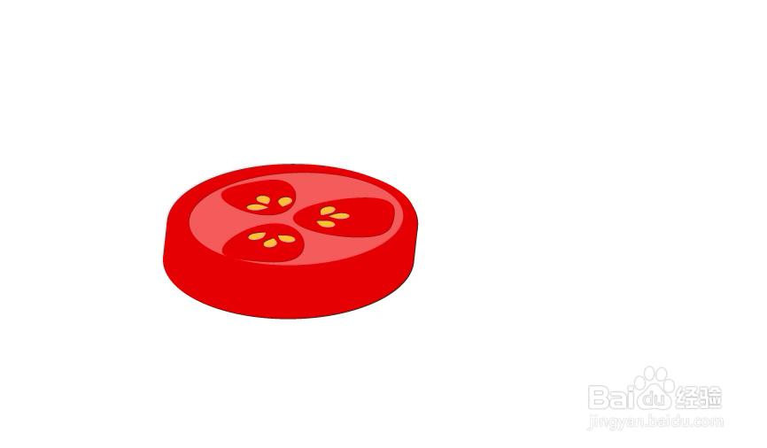 怎样在illustrator中绘制桔子糖小图标