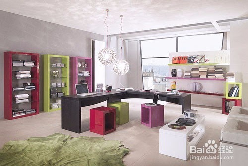 大空间装饰新办公室设计方案