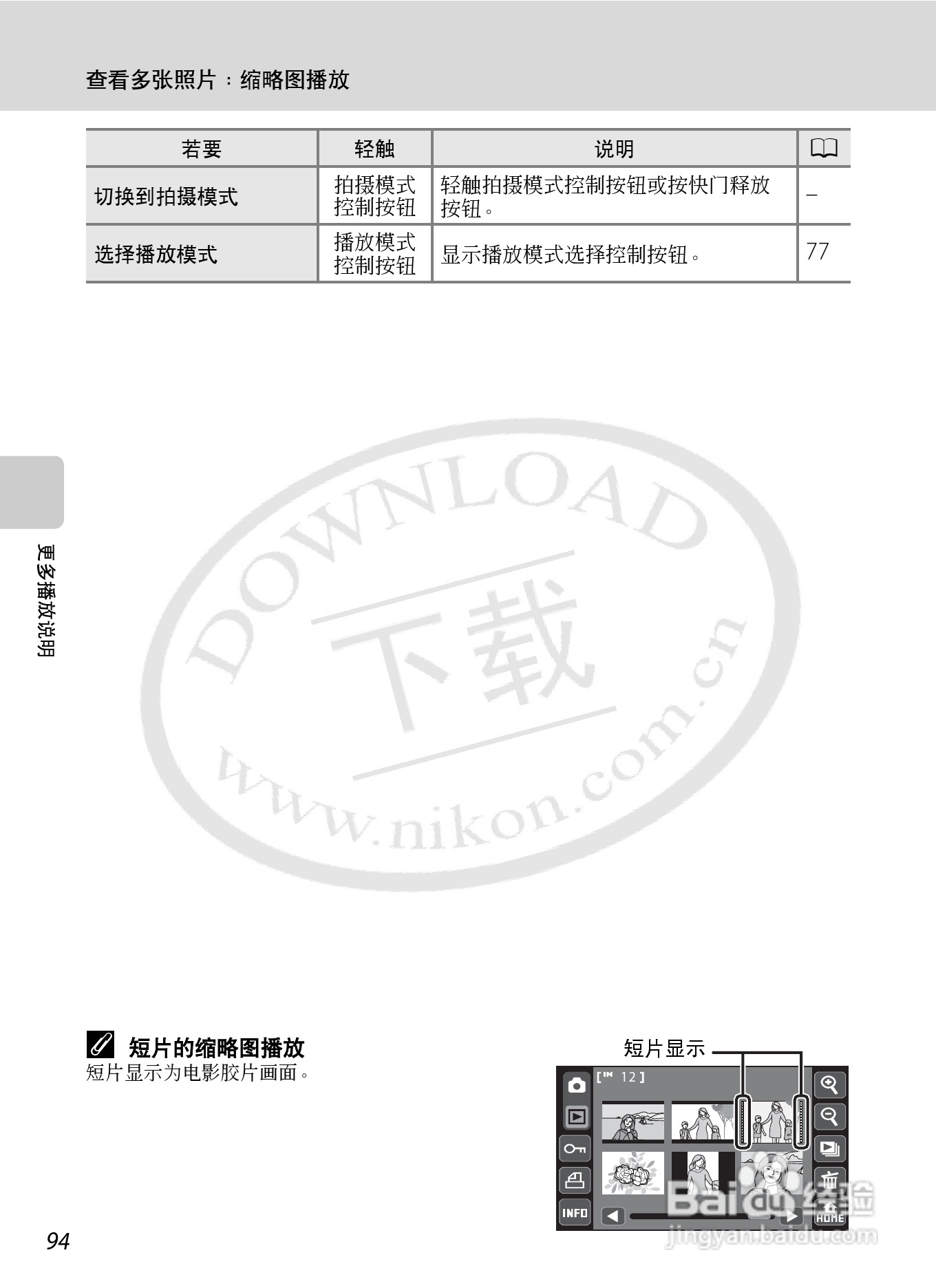 尼康Coolpix S70数码相机说明书:[11]