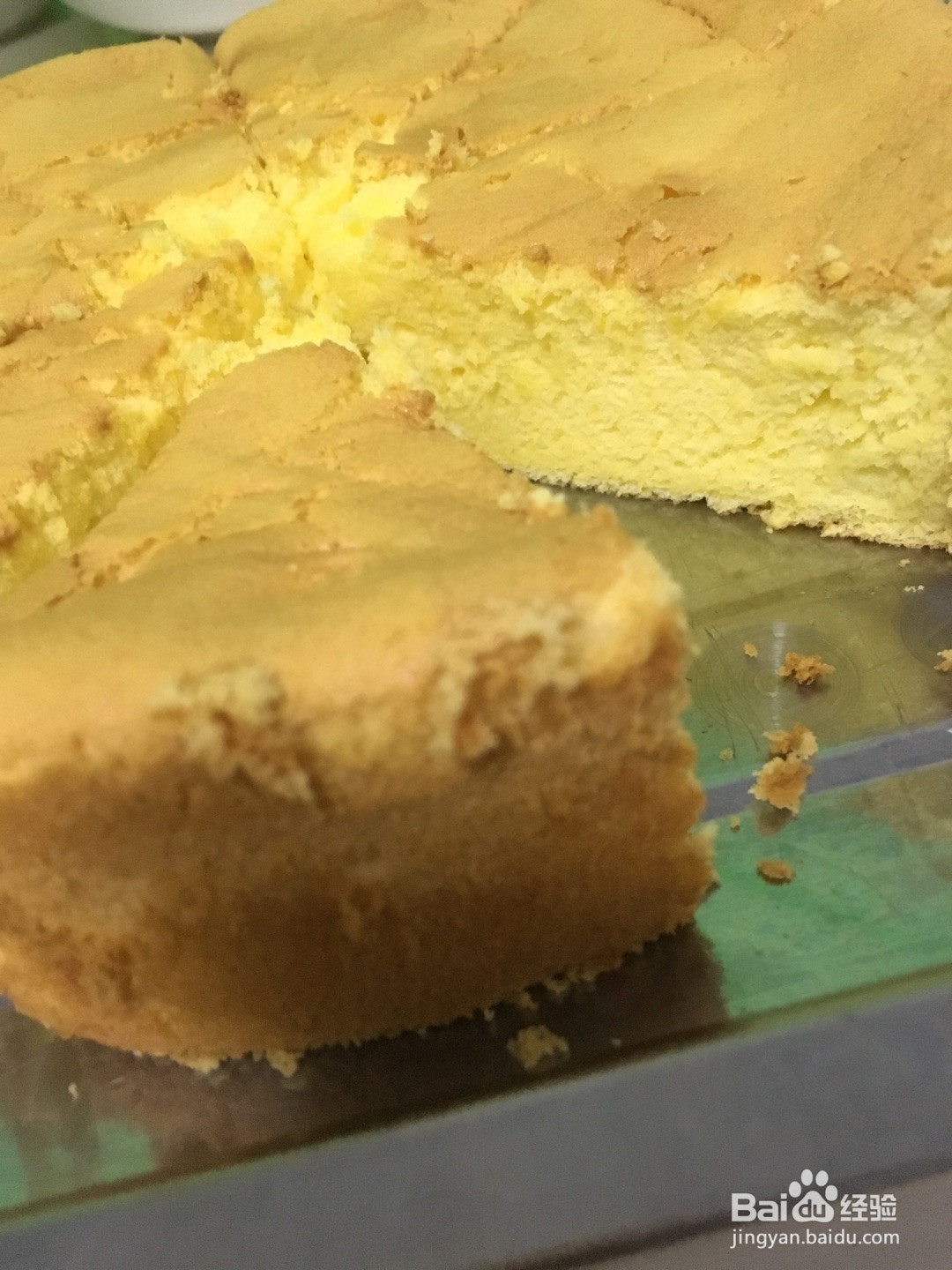 8寸戚风蛋糕的做法