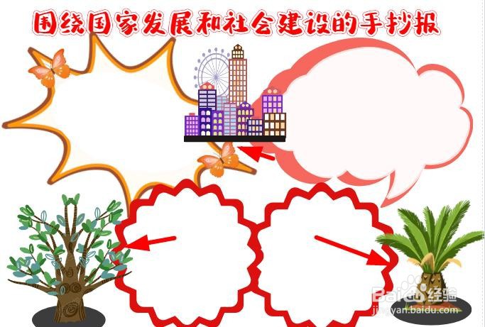 围绕国家发展和社会建设的手抄报