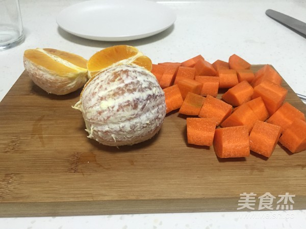 胡萝卜橙汁的做法