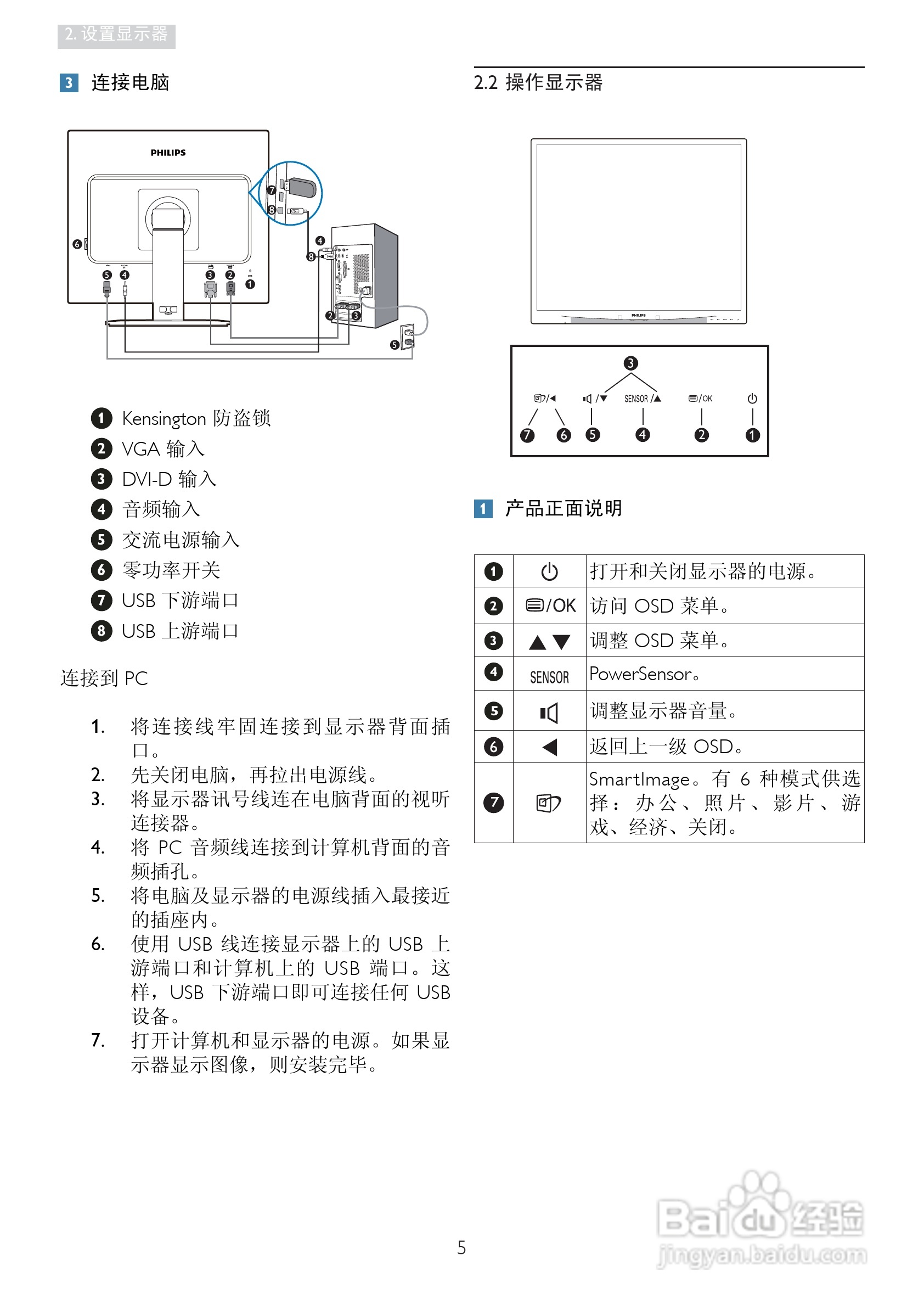 PHILIPS 19B4L显示器说明书:[1]