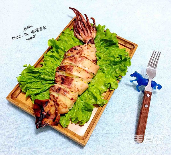 鱿鲜土豆泥的做法