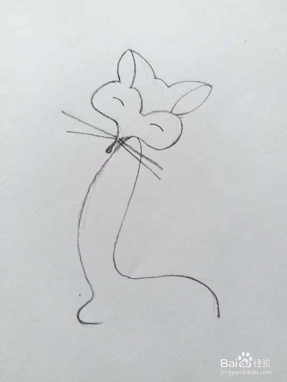 狐狸的简笔画法（三）