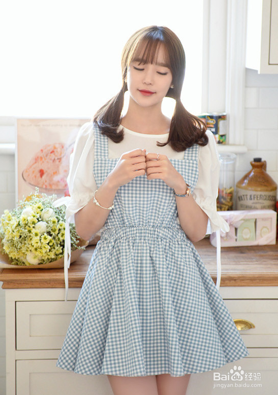 胖胖的女生,如何选择裙子搭配服装显瘦