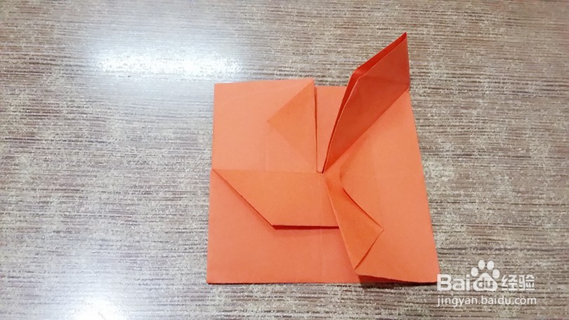 风车信封的彩纸折法