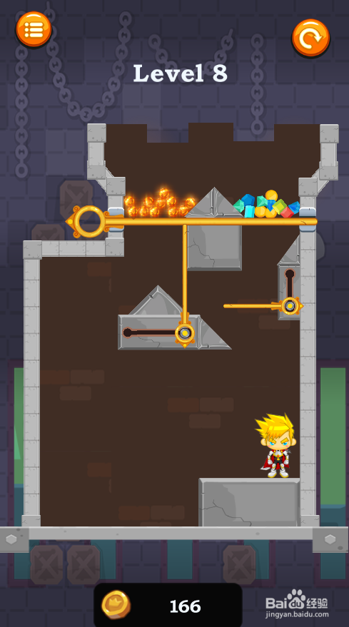 怎样通过Caio Hero Rescue的Level 8？