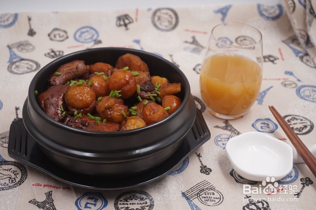 栗子烧板鸭的做法