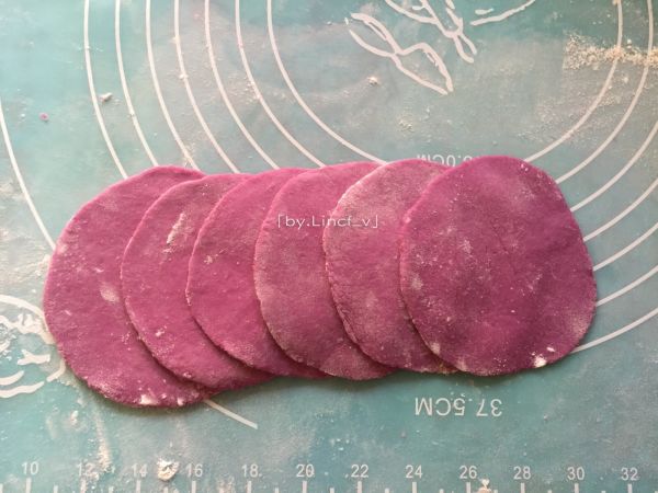 紫薯玫瑰花馒头