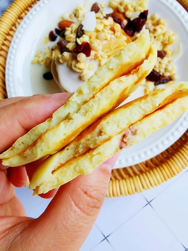 无油无水网红酸奶松饼