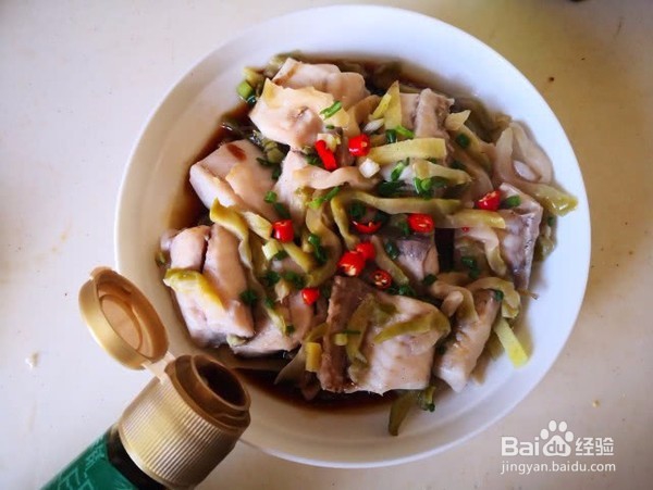 榨菜蒸鱼块怎么做