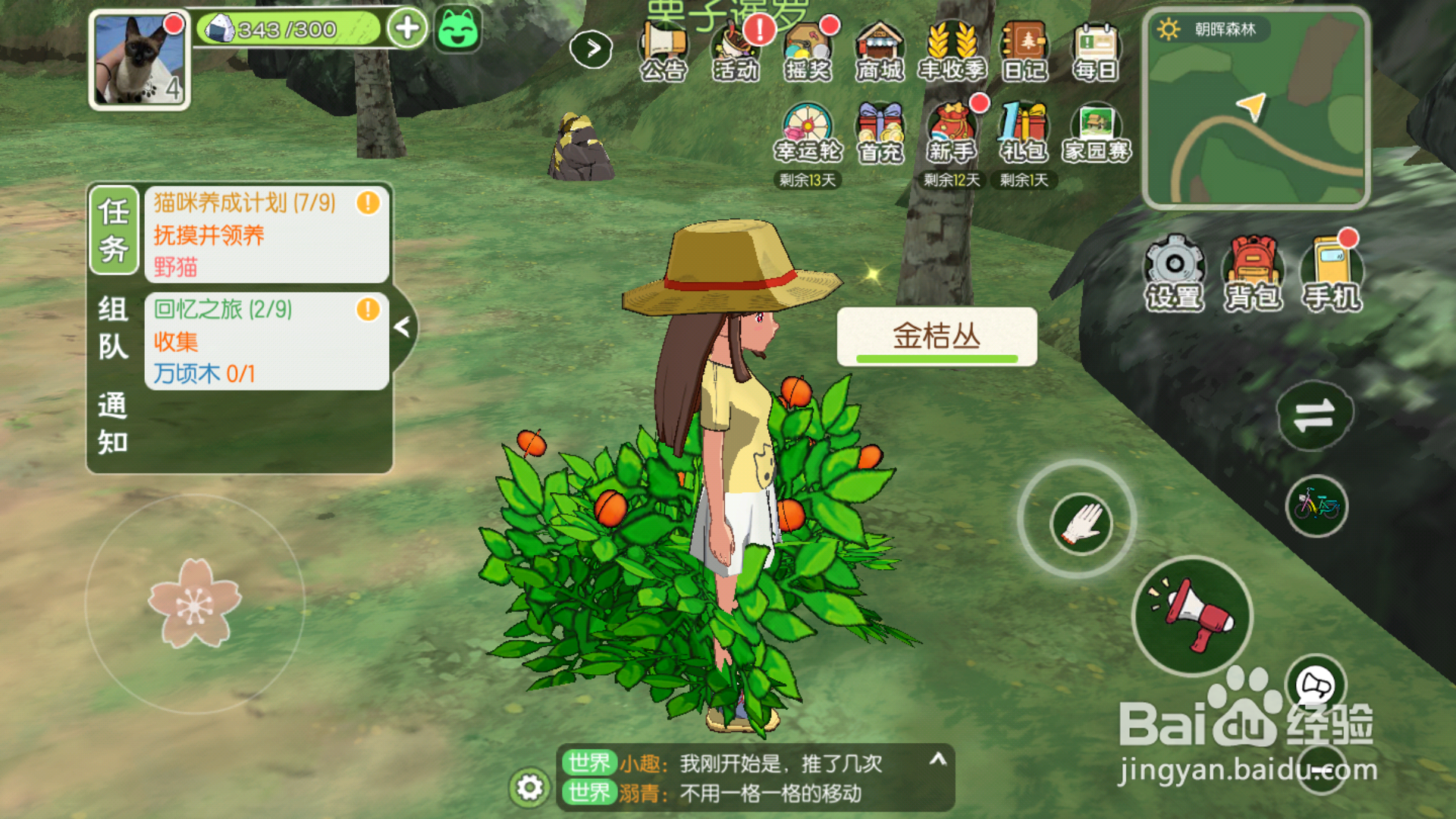 小森生活中如何获得金桔