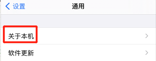 苹果手机如何查看型号名称?