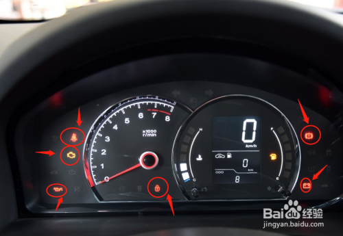 荣威汽车350仪表盘的数据怎么看