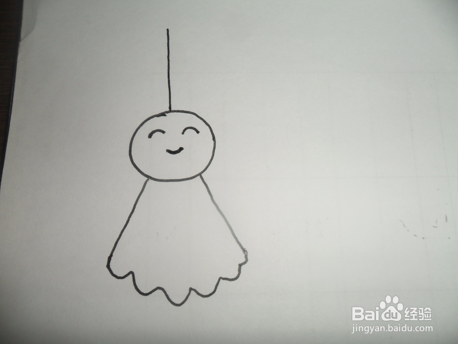 儿童简笔画：晴天娃娃