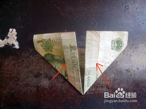 怎么用钱折戒指图片