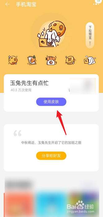 淘宝皮肤在哪里换