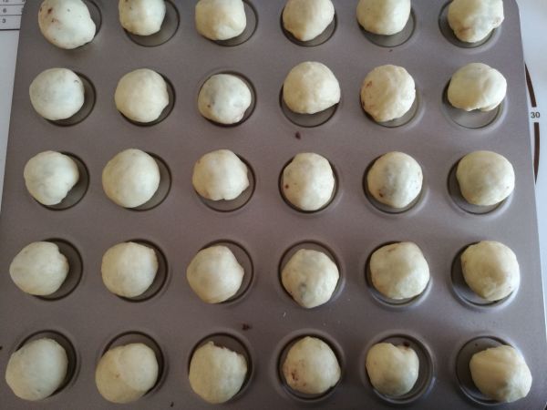 红豆沙迷你小面包