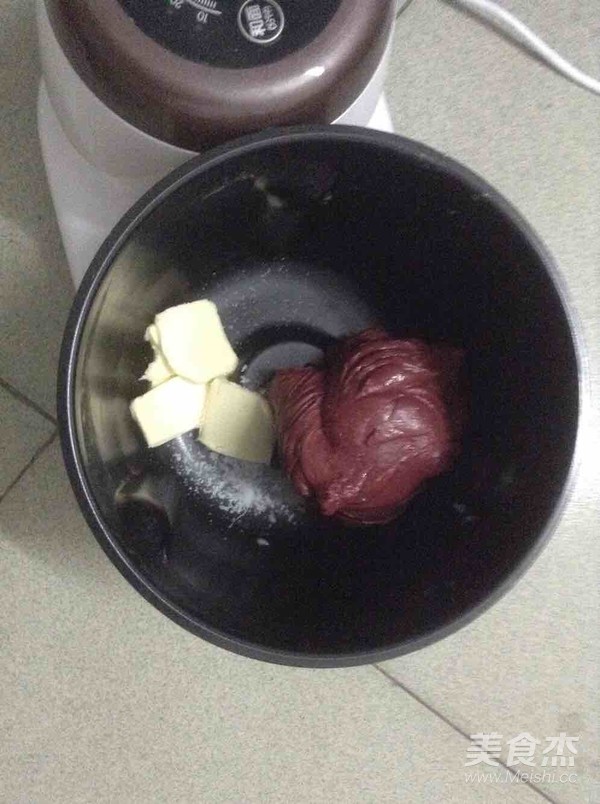 红曲玫瑰花面包