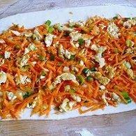 不点外卖101-- 鸡蛋胡萝卜面卷