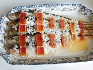 酒酿蒸刀鱼的做法