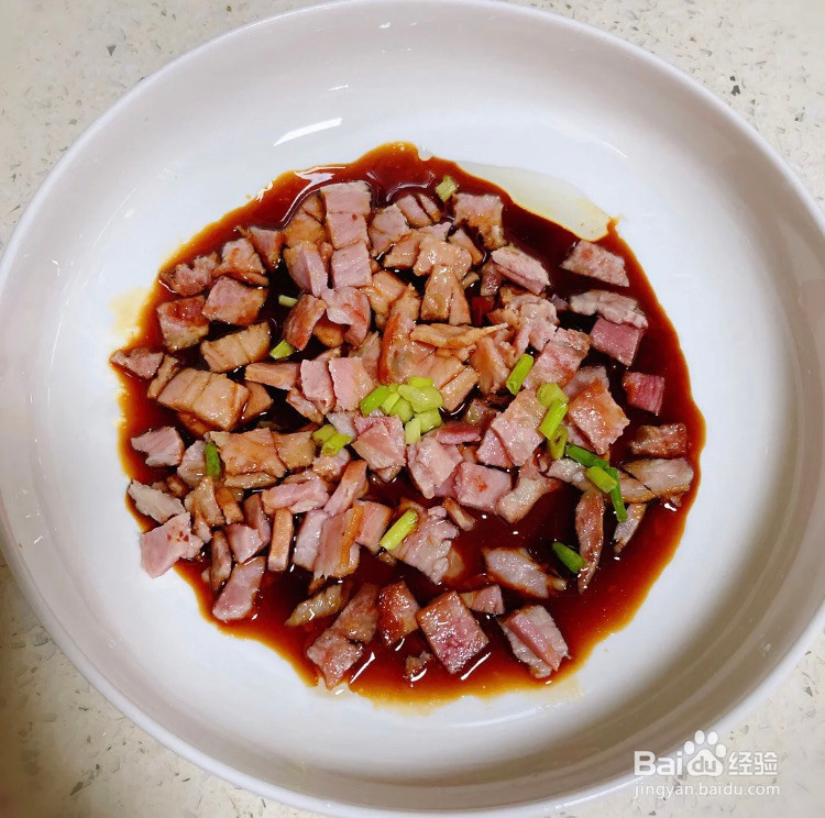 培根蒸蛋的做法