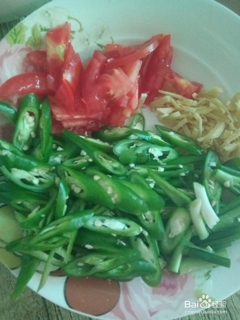 豆鼓青辣椒炒腊肉