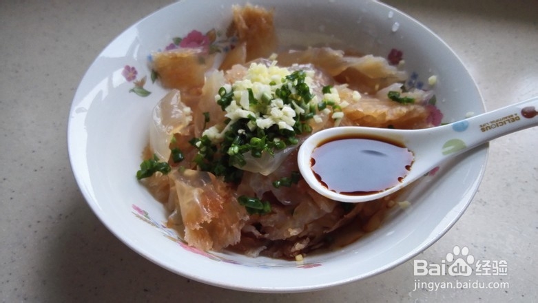 凉拌海蜇的做法攻略