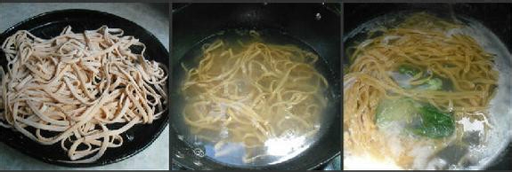 健康胡萝卜鸡蛋木耳面