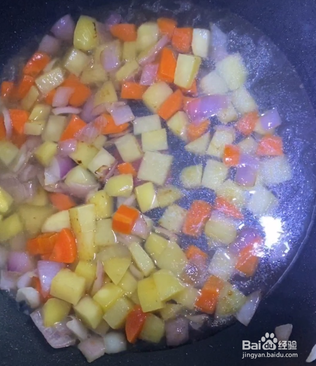 如何做猪肉咖喱饭
