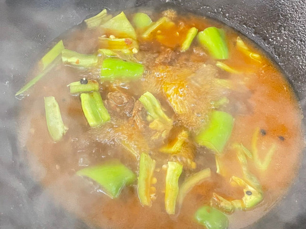 红烧牛肉和萝卜