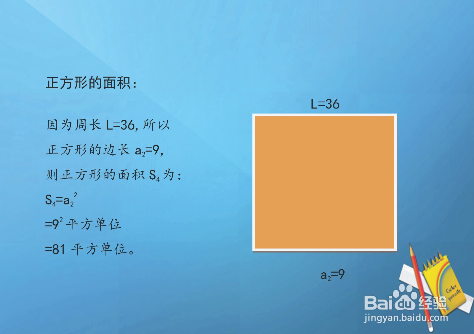 已知周长相等且为36，求正多边形和圆的面积