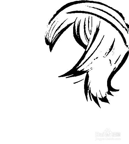 简笔画-如何画Q版人物银魂协熏的简笔画