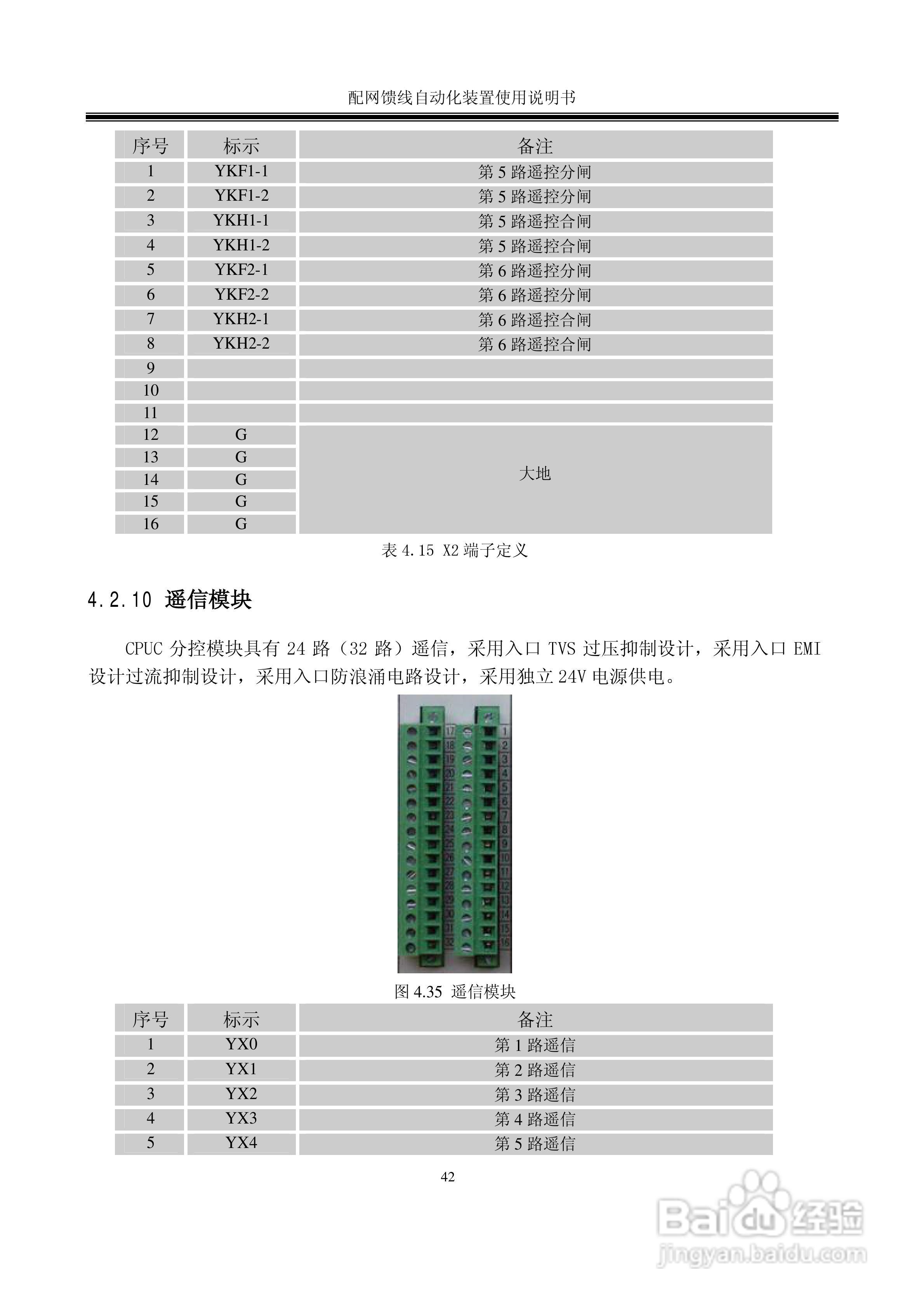 ZXDQ 配网馈线自动化装置使用说明书:[5]