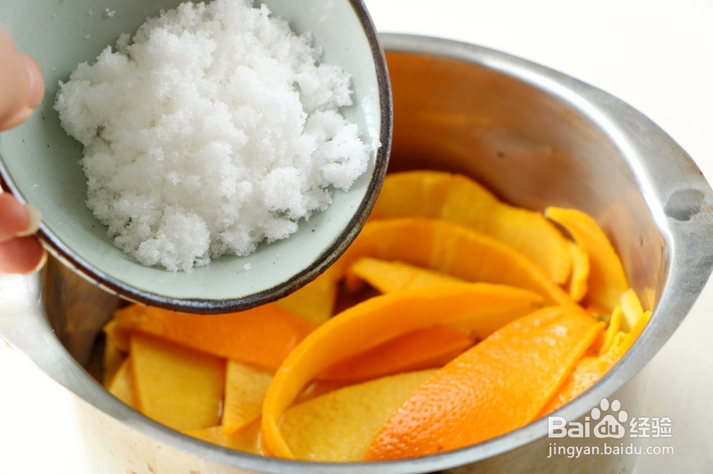 橙子皮的妙用，简单几步变成小零食，润肺止咳