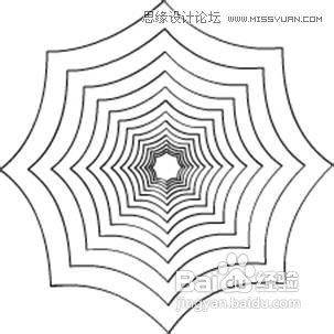 绘制逼真的蜘蛛网效果图