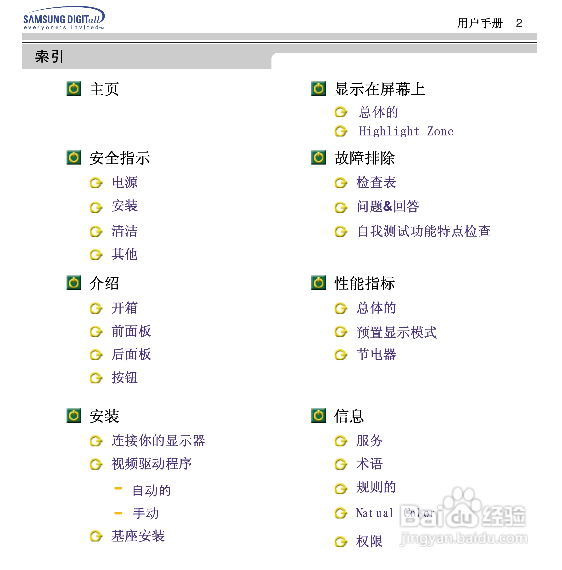 三星955B显示器使用说明书:[1]