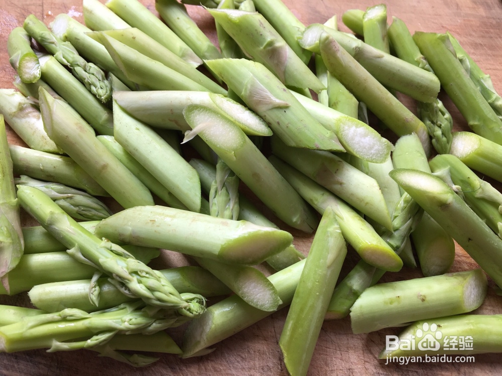 在家也能做的肉蟹棒芦笋