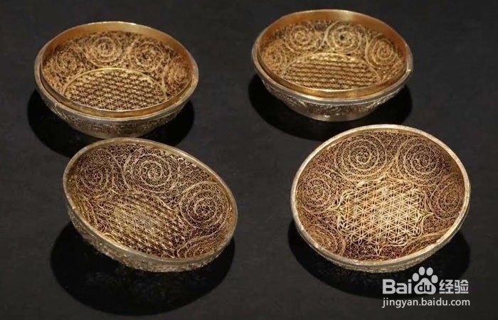 银器中的鎏金花丝盖盒如何欣赏