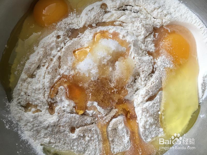 奶香蜂蜜大麻花的做法