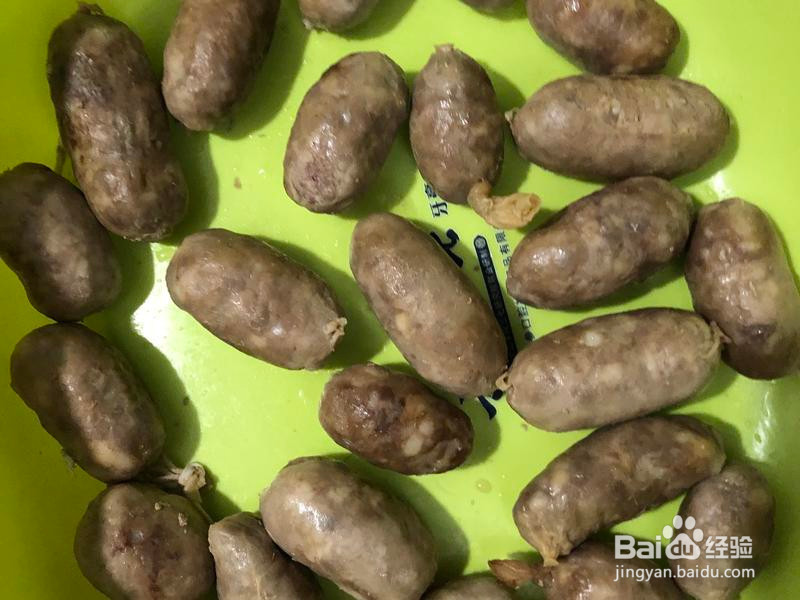 林记酒楼狮子头烤肠的做法