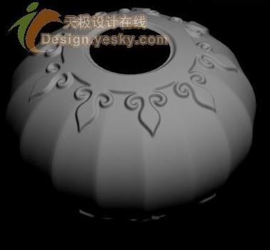 怎样用3DsMAX绘制立体大红灯笼