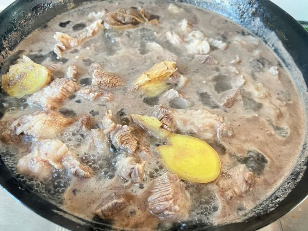 东北家常菜萝卜炖牛肉