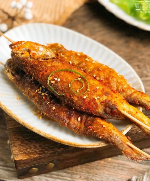 空气炸锅烤小黄鱼